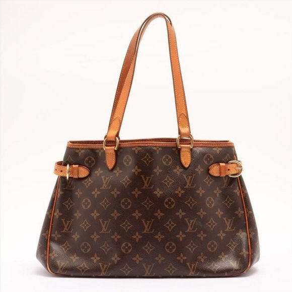 Louis Vuitton Batignolles Horizontal Brown Monogram Canvas Shoulder Bag - Picture 1 of 11